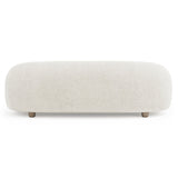 Merritt Ivory Sofa Without Pillows - Ornate Home