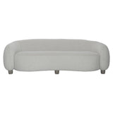 Merritt White/Cream/Grey Fabric Sofa - Ornate Home