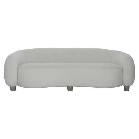 Merritt White/Cream/Grey Fabric Sofa - Ornate Home