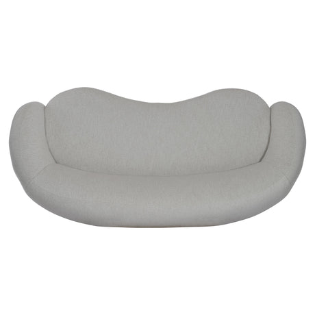 Merritt White/Cream/Grey Fabric Sofa - Ornate Home