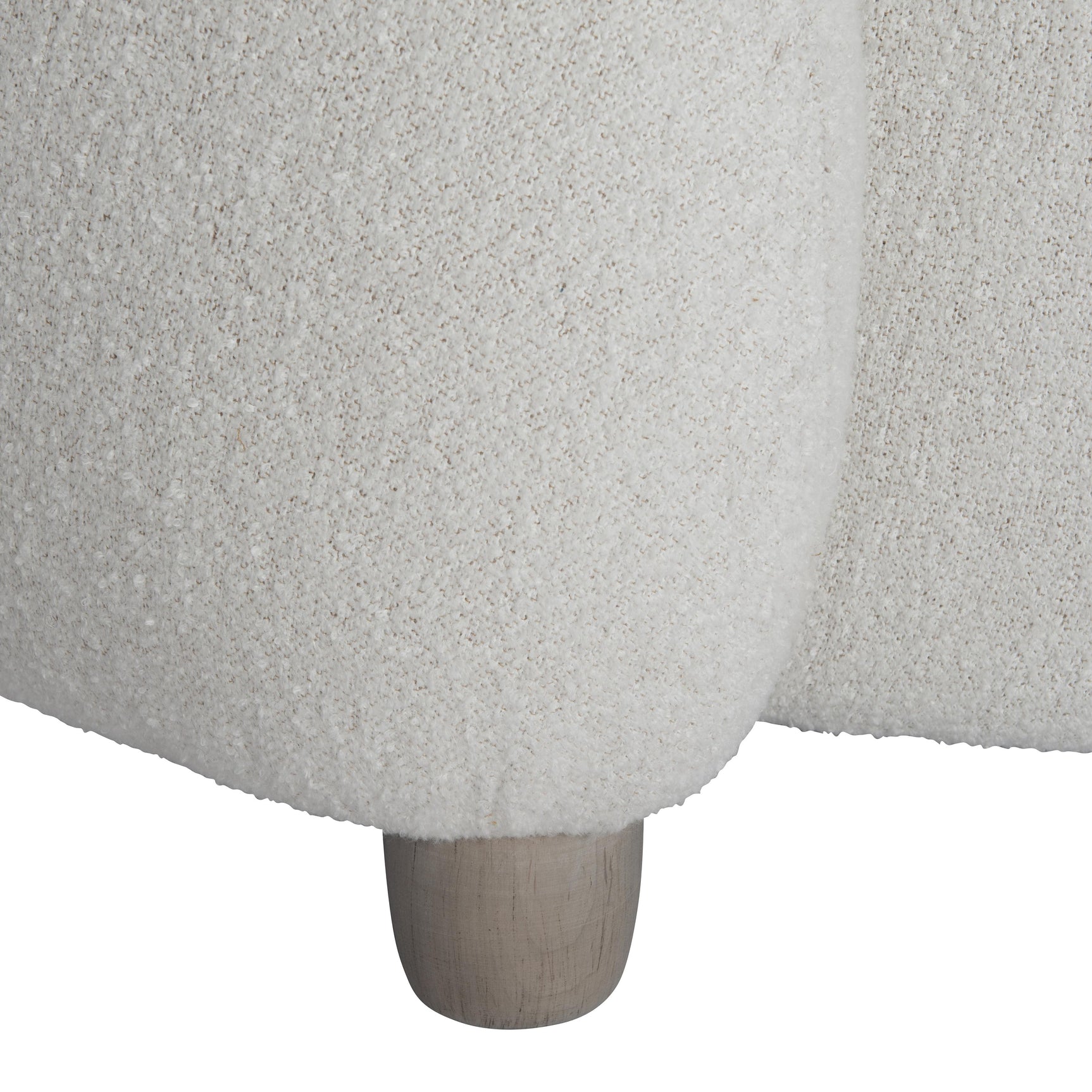 Merritt White/Cream/Grey Fabric Sofa - Ornate Home