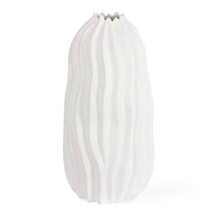Merritt White Floor Vase - Ornate Home