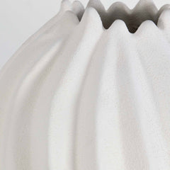 Merritt White Floor Vase - Ornate Home