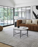 Merrittstown Knitted Jute Pouf - Ornate Home