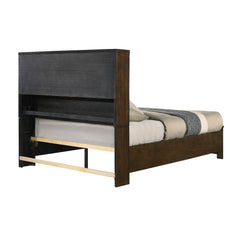 Merrliee Ii Oak Eastern King Bed - Ornate Home