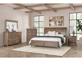 Merthyr Brown 4 Pc. Queen Bedroom Set - Ornate Home