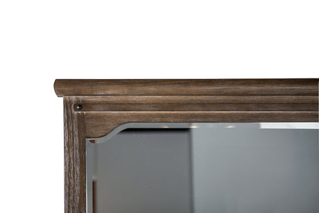 Merthyr Brown Mirror - Ornate Home