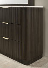 Merthyr Dark Walnut Dresser - Ornate Home