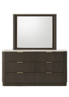 Merthyr Dark Walnut Dresser - Ornate Home