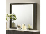 Merthyr Dark Walnut Mirror - Ornate Home