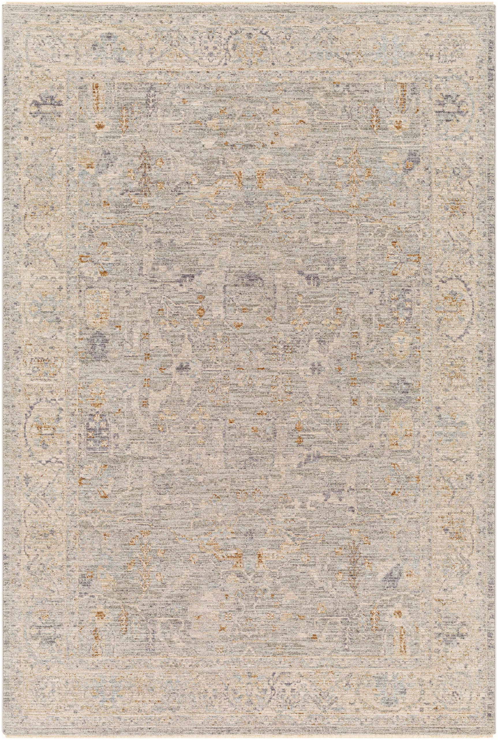 Merv Beige Neutral Thick Luxe Statement Rug - Ornate Home