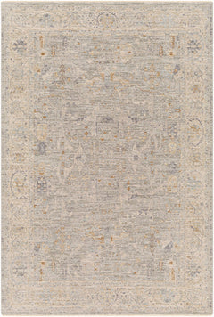 Merv Beige Neutral Thick Luxe Statement Rug - Ornate Home