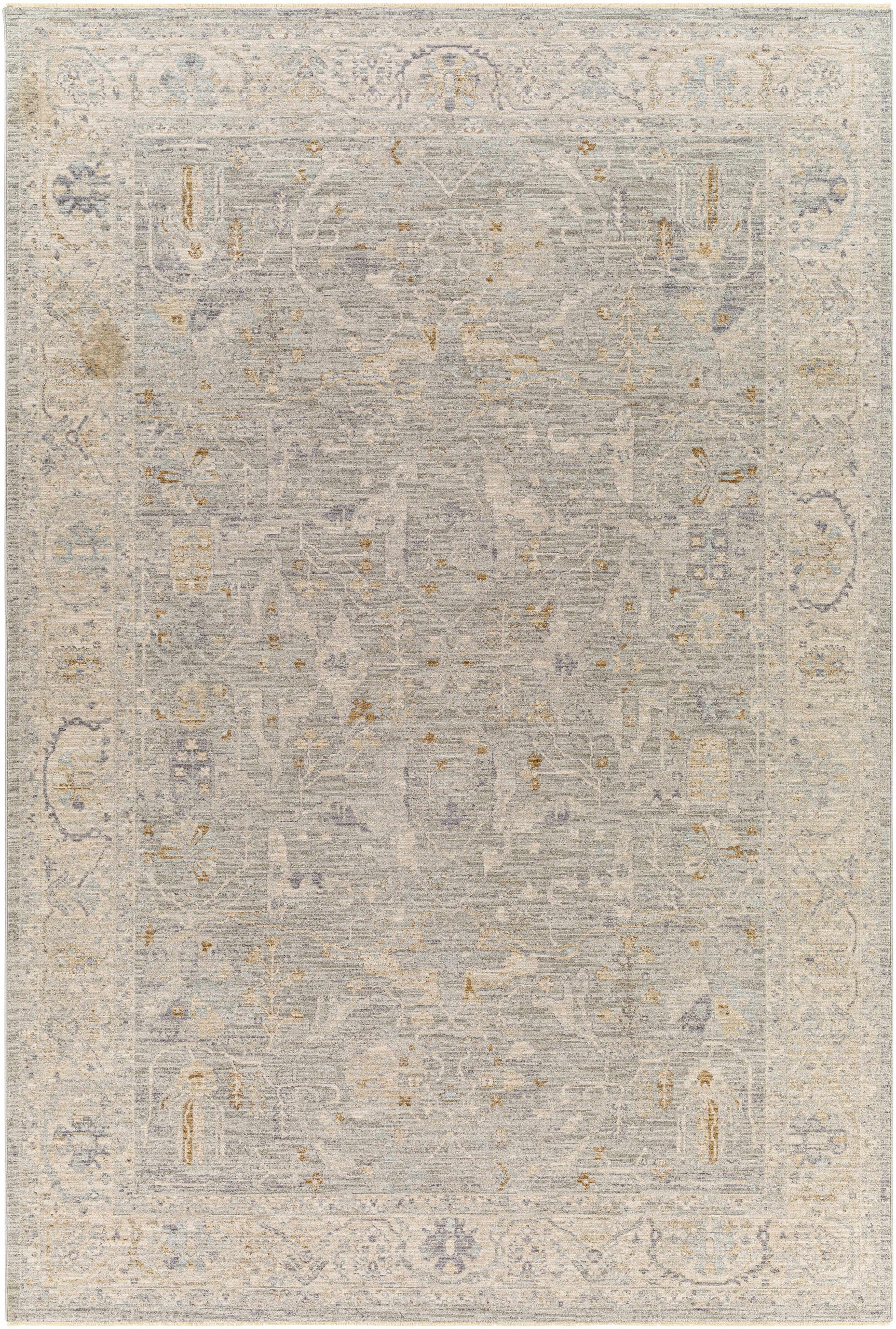 Merv Beige Neutral Thick Luxe Statement Rug - Ornate Home