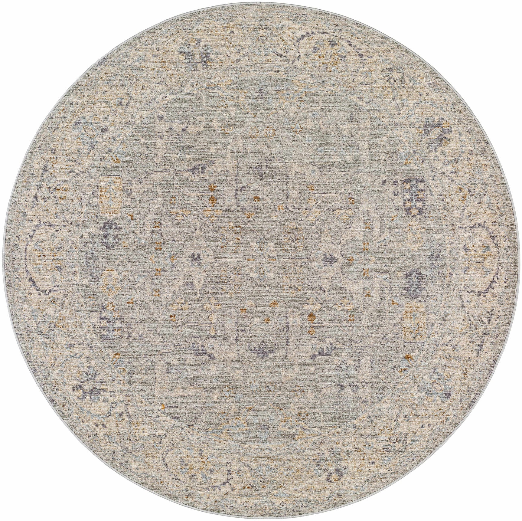 Merv Beige Neutral Thick Luxe Statement Rug - Ornate Home