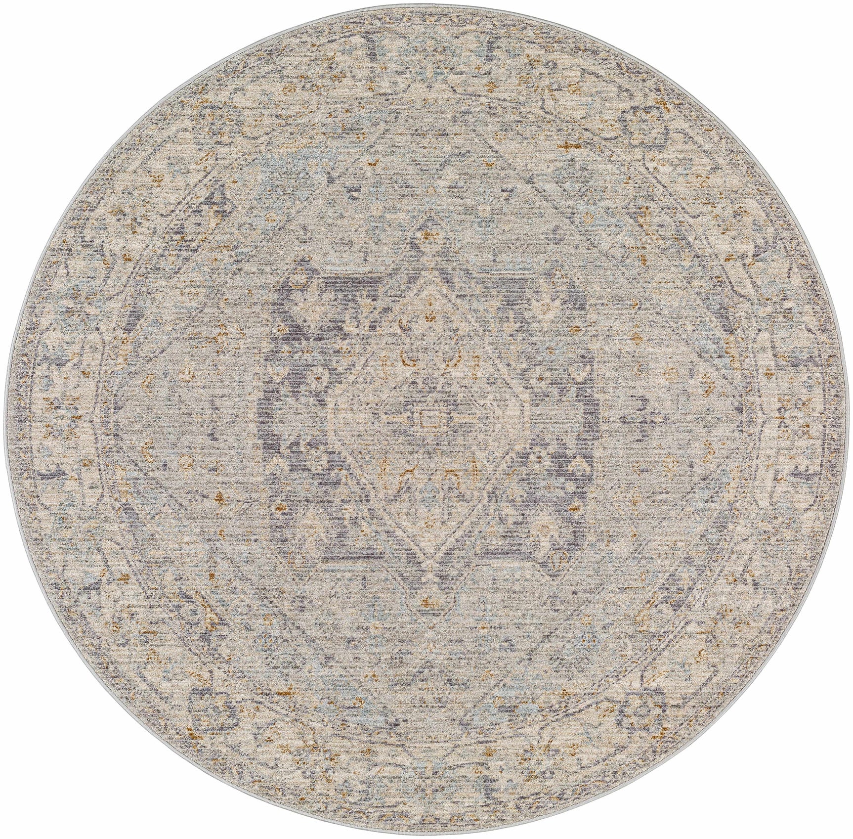 Merv Beige Neutral Thick Luxe Statement Rug - Ornate Home