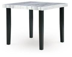Mervannie Gray/Black Counter Height Dining Table - Ornate Home