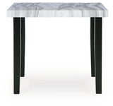 Mervannie Gray/Black Counter Height Dining Table - Ornate Home
