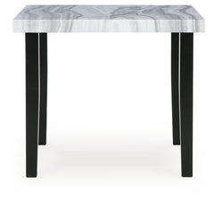 Mervannie Gray/Black Counter Height Dining Table - Ornate Home