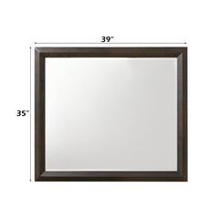 Merveille Espresso Mirror - Ornate Home