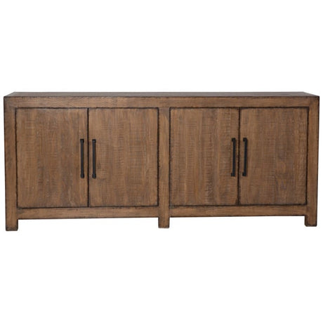 Merwin Brown 4-Door Sideboard - Ornate Home