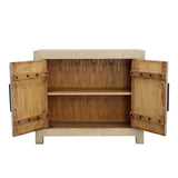 Merwin Light/Natural Warm Wash  2-Door Sideboard - Ornate Home