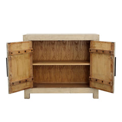 Merwin Light/Natural Warm Wash  2-Door Sideboard - Ornate Home