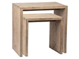 Merwin Light Warm Wash Nesting Tables - Ornate Home
