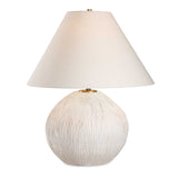 Meryl Aged White Table Lamp - Ornate Home