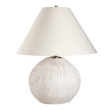 Meryl Aged White Table Lamp - Ornate Home
