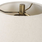 Meryl Aged White Table Lamp - Ornate Home