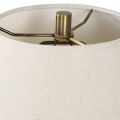Meryl Aged White Table Lamp - Ornate Home