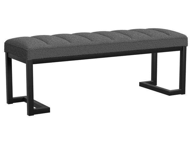Mesa Charcoal Accent Bench - Ornate Home