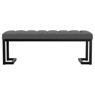 Mesa Charcoal Accent Bench - Ornate Home