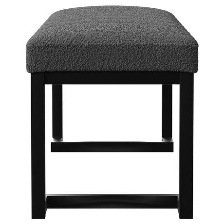 Mesa Charcoal Accent Bench - Ornate Home