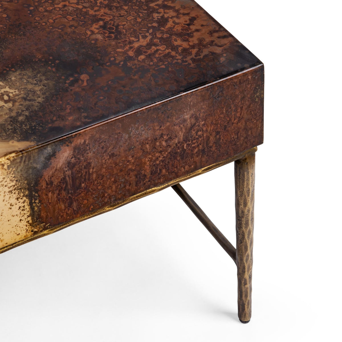 Mesa Rustic Canyon 35" Square Coffee Table