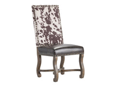 Mesquite Ranch Brown/White Side Chair - Ornate Home