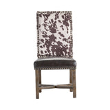 Mesquite Ranch Brown/White Side Chair - Ornate Home