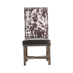Mesquite Ranch Brown/White Side Chair - Ornate Home
