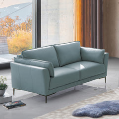 Mesut Light Blue Loveseat - Ornate Home