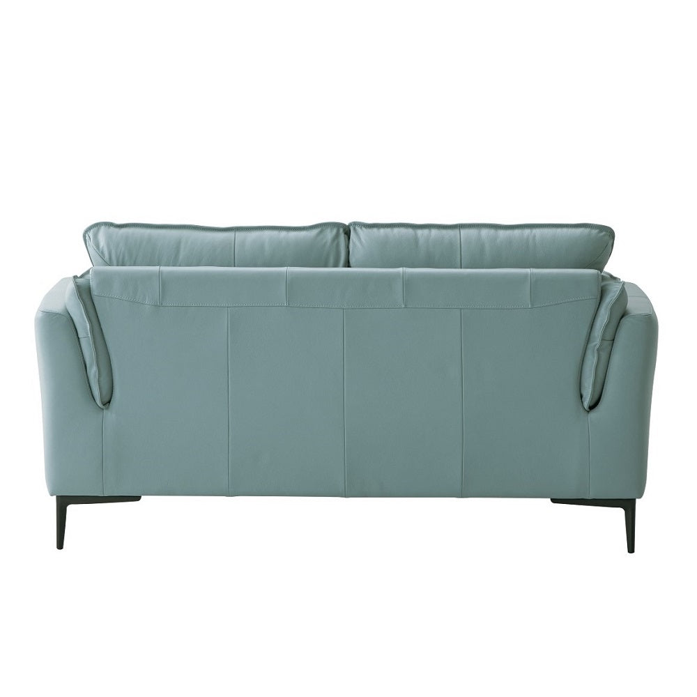 Mesut Light Blue Loveseat - Ornate Home