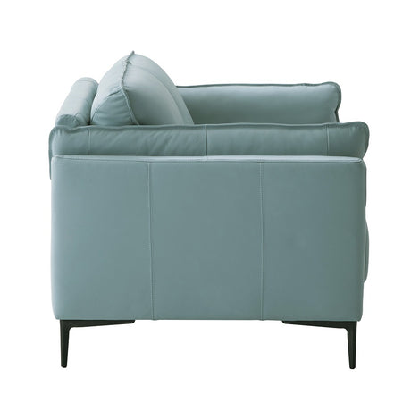 Mesut Light Blue Loveseat - Ornate Home