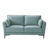 Mesut Light Blue Loveseat - Ornate Home