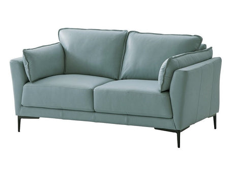 Mesut Light Blue Loveseat - Ornate Home