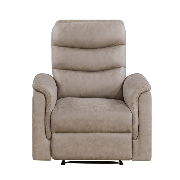 Metric Beige Reclining Chair - Ornate Home