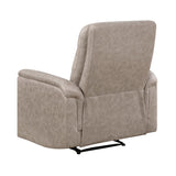 Metric Beige Reclining Chair - Ornate Home