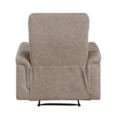 Metric Beige Reclining Chair - Ornate Home