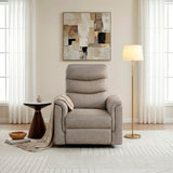 Metric Beige Reclining Chair - Ornate Home