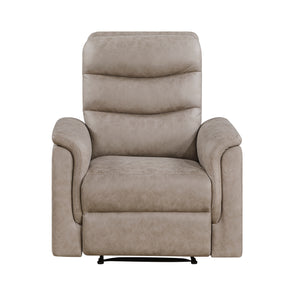 Metric Beige Reclining Chair - Ornate Home