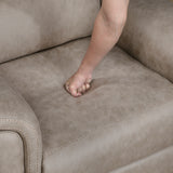 Metric Beige Reclining Chair - Ornate Home