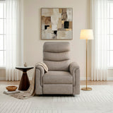 Metric Beige Reclining Chair - Ornate Home